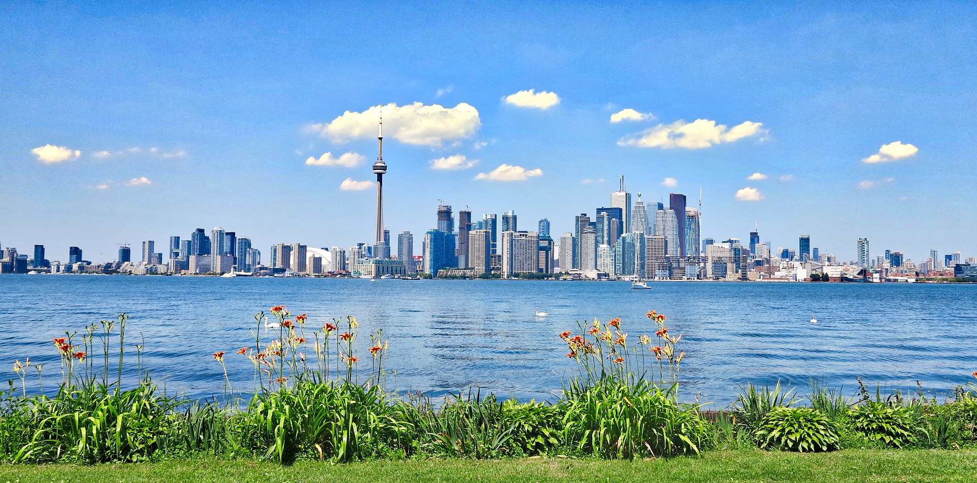 First-time home buyers can have this day-time image of Toronto's skyline from across Lake Ontario