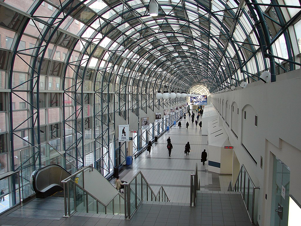 Photo of Toronto PATH tunnel.