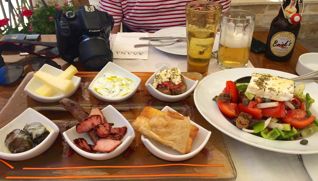 Photo of Greek food