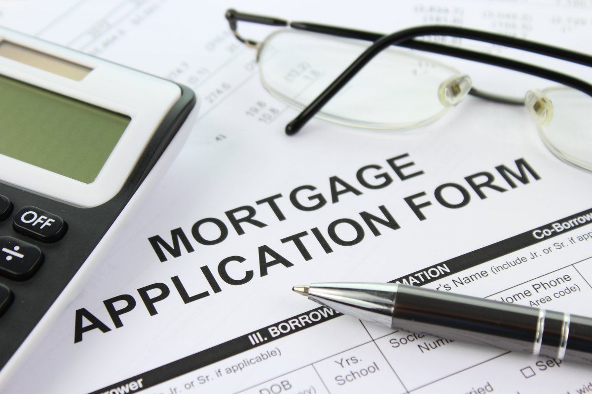 Mortgage application form for home loans