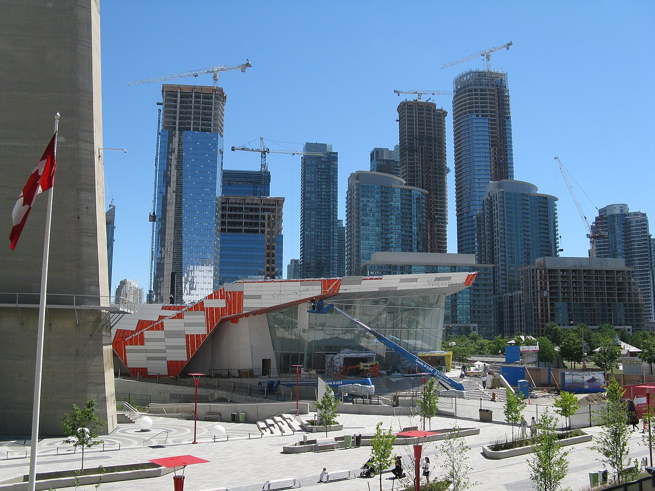 Photo of pre-construction condos in Toronto.
