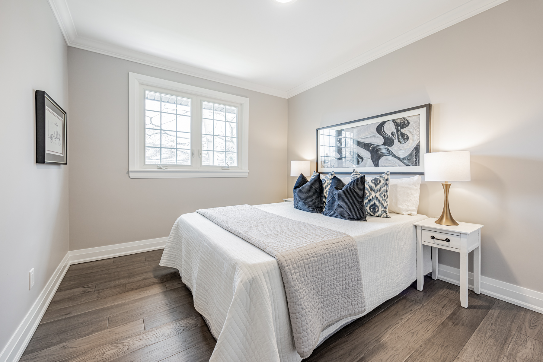Spacious and well-lit second bedroom – 3 Logwood Court.