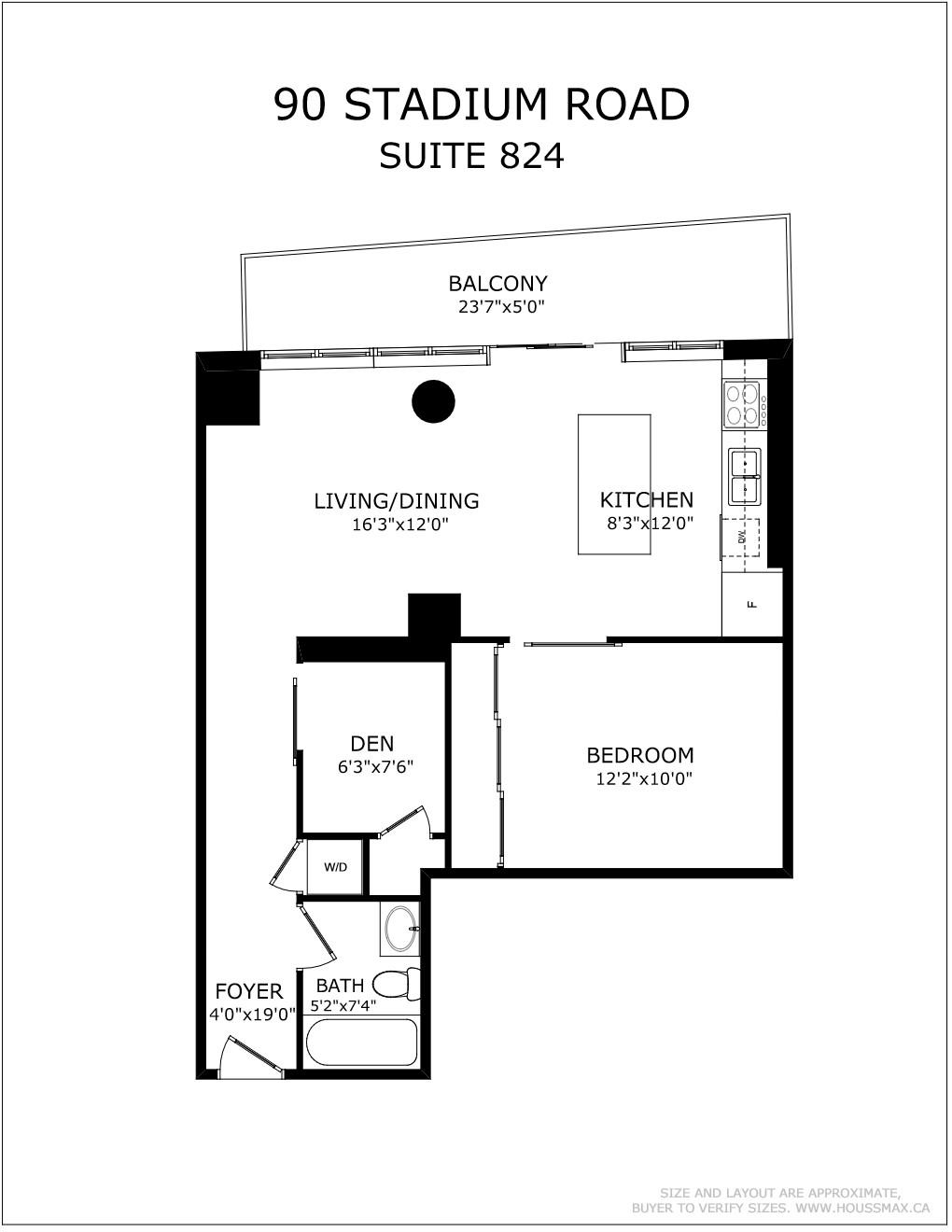 23. 90 Stadium Road Unit 824 Floor Plans Floor plans for 90 Stadium Rd Unit 824.