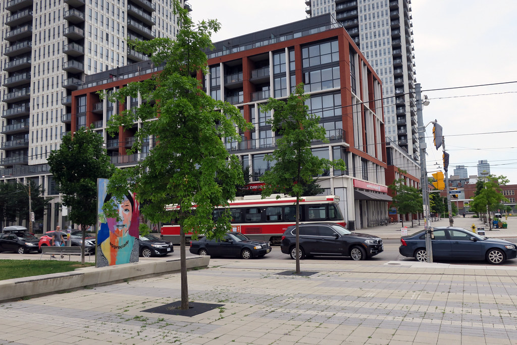 Exterior of Daniel's Spectrum Community Centre in Toronto.