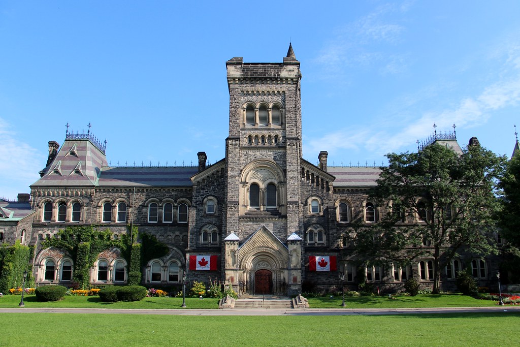 Gothic exterior of the University of Toronto's St. George Campus.