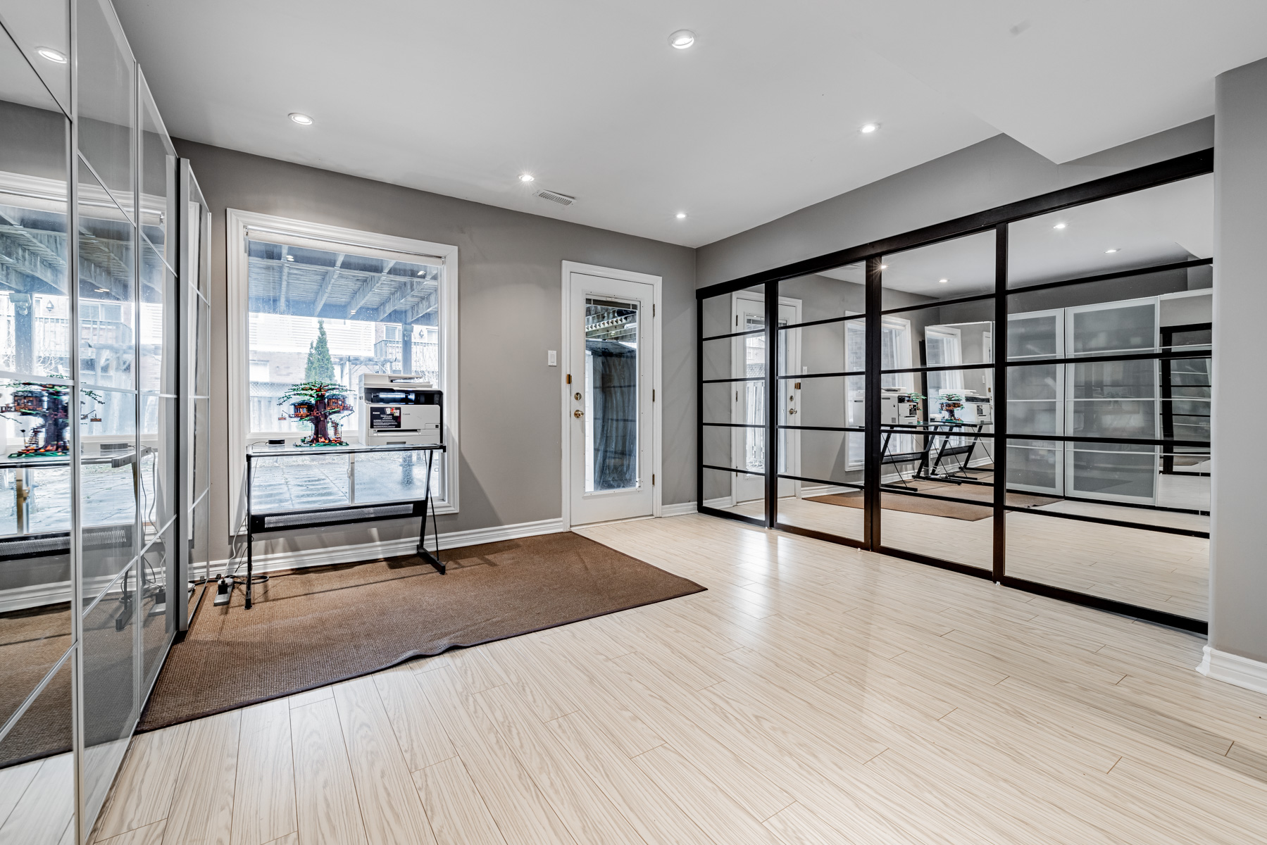 18. Brightly lit finished basement rec room 77 Schouten Crescent 77 Schouten finished basement rec room.